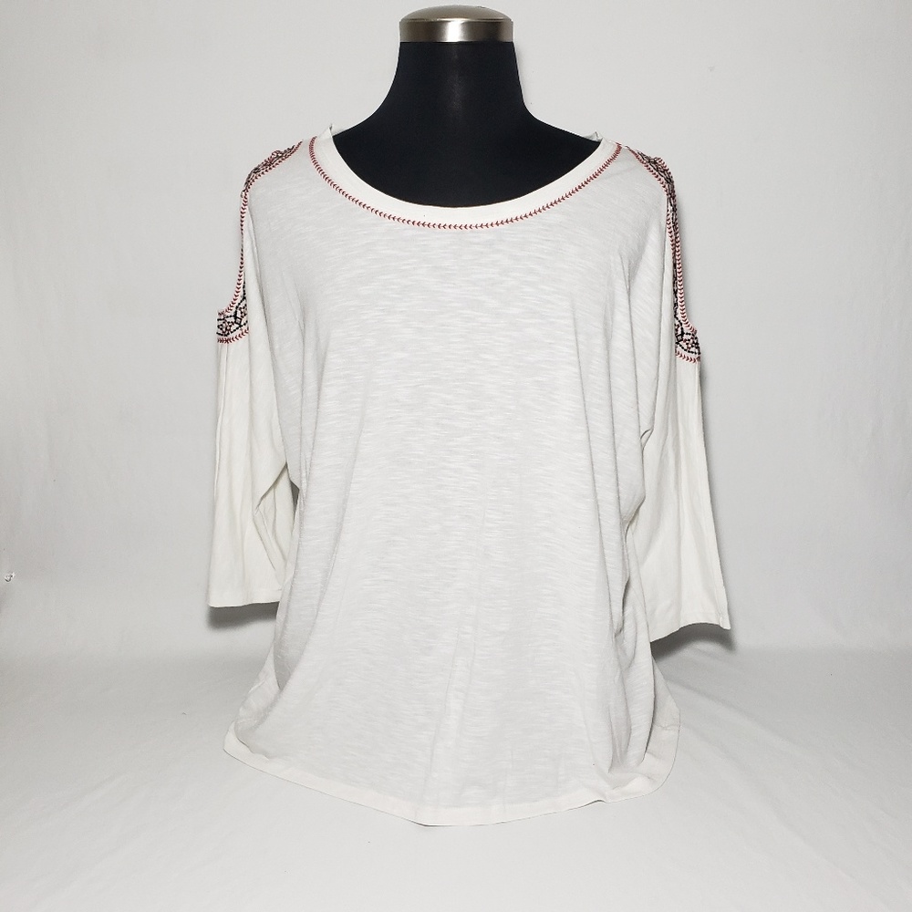 Lane Bryant Exposed Shoulder Shirt plus size 18
